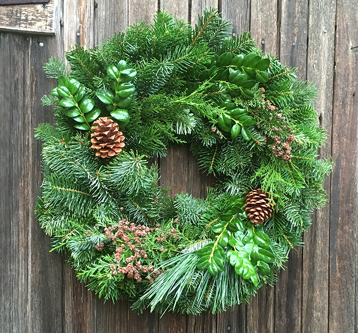 Subtle wreath