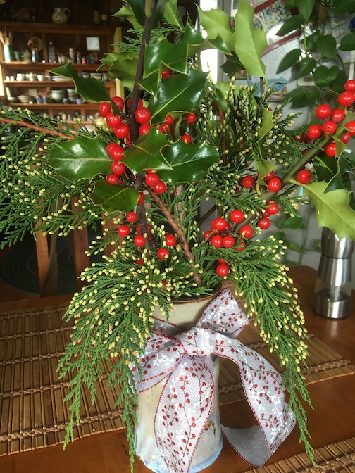 holly bouquet